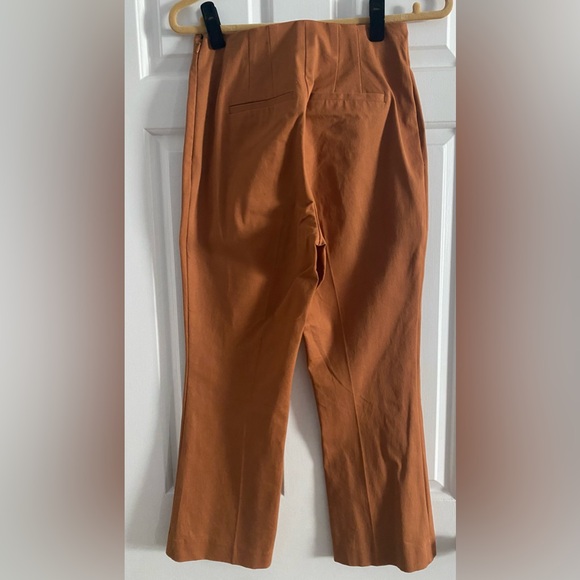 Women's High-Rise Slim Fit Kick Flare Pull-On Pants - A
New Day™ Brown 4 - Picture 3 of 5